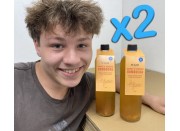 DR BUCHA KOMBUCHA ORANGE & TURMERIC - 2x 750ML BOTTLES